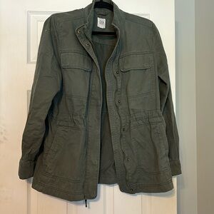 Army green jacket